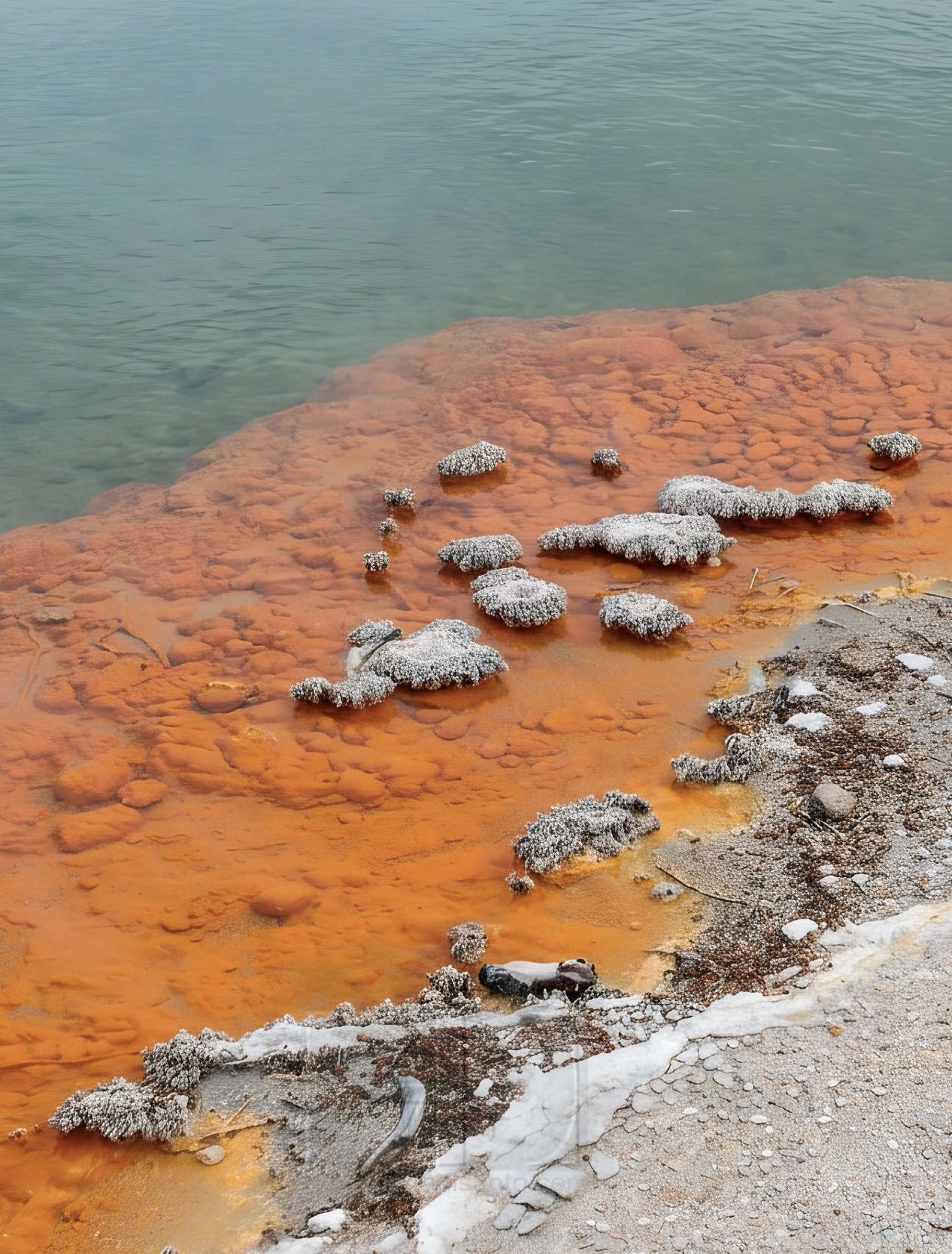 Wai-O-Tapu Thermal Wonderland in Rotorua, New Zealand, photographed by Annamaria DiSanto