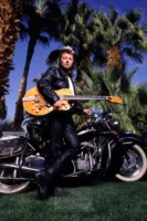 Brian Setzer, The Stray Cats, photographed in Palm Springs by Annamaria DiSanto