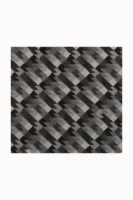 Black, grey and white gradition of arrow pattern by Annamaria DiSanto